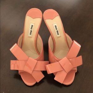 Miu Miu heels brand new